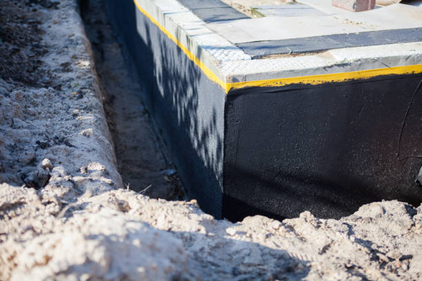 Professional Foundation Crack Repair technician working in New Castle, PA